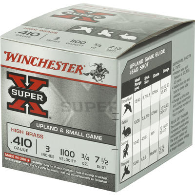 Winchester Shotshells Super-X High Brass .410 Gaug