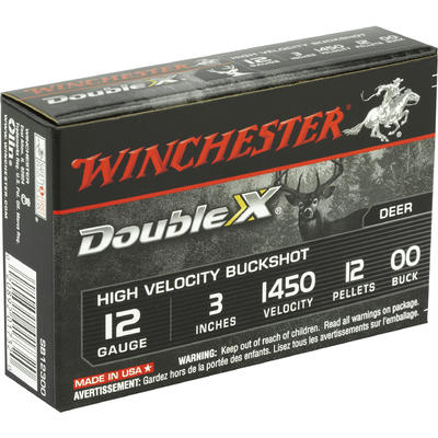 Winchester Shotshells Double-X 12 Gauge 3in 12 Pel