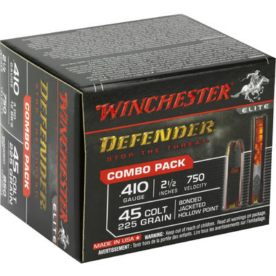 Winchester Shotshells PDX1 410/45 LC 2.5in 12/BB 3