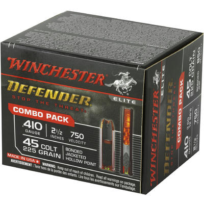 Winchester Shotshells PDX1 410/45 LC 2.5in 12/BB 3