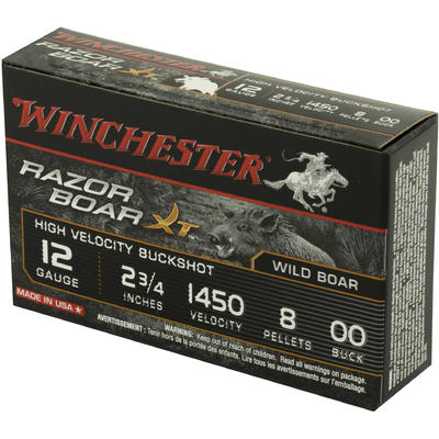 Winchester Shotshells Razorback XT 12 Gauge 2.75in Winchester Shotshells Razorback XT 12 Gauge 2.75in