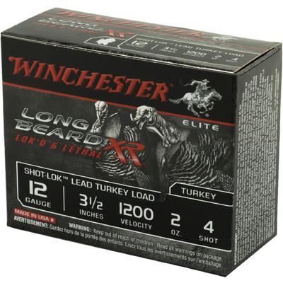 Winchester Shotshells Long Beard XR Lead Turkey 12