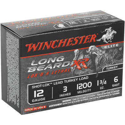 Winchester Shotshells Long Beard XR Lead Turkey 12 Winchester Shotshells Long Beard XR Lead Turkey 12
