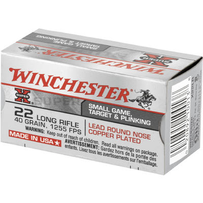 Winchester Rimfire Ammo Super-X .22 Long Rifle (LR
