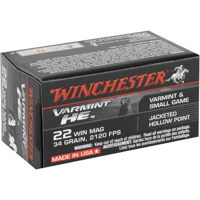 Winchester Rimfire Ammo Supreme .22 Magnum (WMR) 3