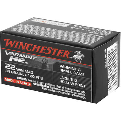 Winchester Rimfire Ammo Supreme .22 Magnum (WMR) 3 Winchester Rimfire Ammo Supreme .22 Magnum (WMR) 3