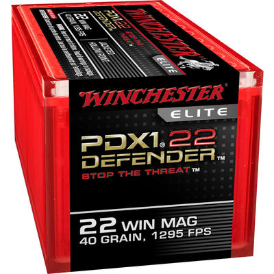 Winchester Rimfire Ammo Elite PDX1 .22 Magnum (WMR