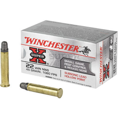 Winchester Rimfire Ammo Super-X .22 Magnum (WMR) 4