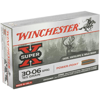 Winchester Ammo Super-X 30-06 Springfield 165 Grai