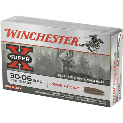 Winchester Ammo Super-X 30-06 Springfield 165 Grai