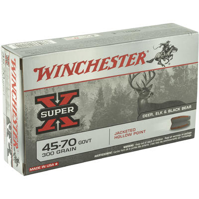 Winchester Ammo Super-X 45-70 Government 300 Grain
