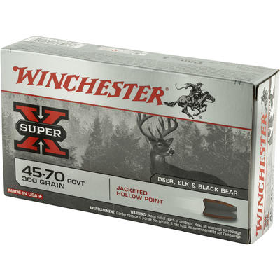 Winchester Ammo Super-X 45-70 Government 300 Grain