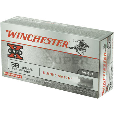 Winchester Ammo Super-X 38 Special 148 Grain Lead