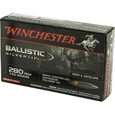 Winchester Ammo Supreme 280 Remington 140 Grain Si