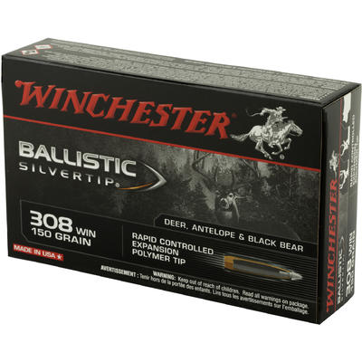 Winchester Ammo Supreme 308 Winchester 150 Grain S