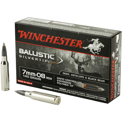 Winchester Ammo Supreme 7mm-08 Remington 140 Grain