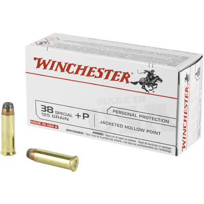 Winchester Ammo Best Value 38 Special+P 125 Grain