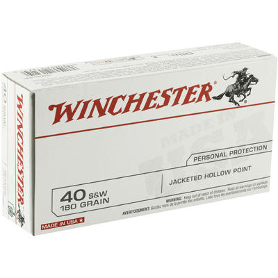 Winchester Ammo Best Value 40 S&W 180 Grain JH