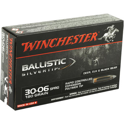 Winchester Ammo Supreme 30-06 Springfield 180 Grai