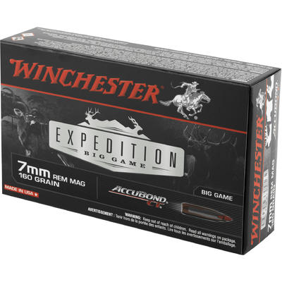 Winchester Ammo Supreme 7mm Magnum 160 Grain AccuB
