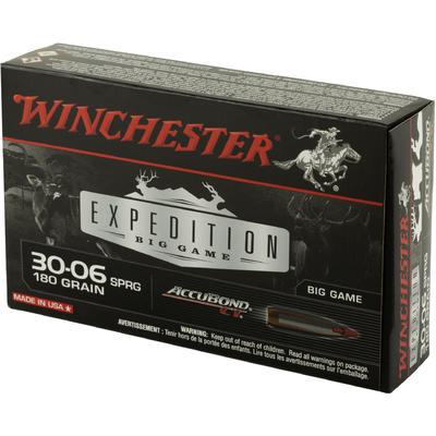 Winchester Ammo Supreme 30-06 Springfield 180 Grai