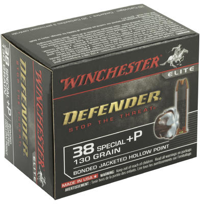 Winchester Ammo Elite PDX1 Defender 38 Spc+P Bonde