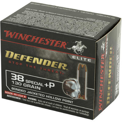 Winchester Ammo Elite PDX1 Defender 38 Spc+P Bonde