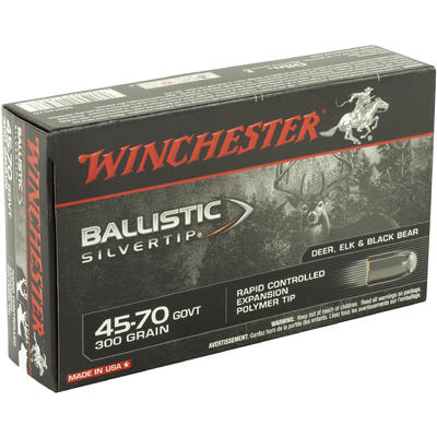 Winchester Ammo Supreme 45-70 Government 300 Grain Winchester Ammo Supreme 45-70 Government 300 Grain