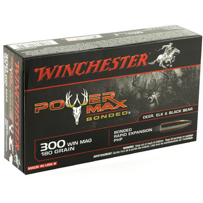 Winchester Ammo Super-X 300 Win Mag 180 Grain Powe