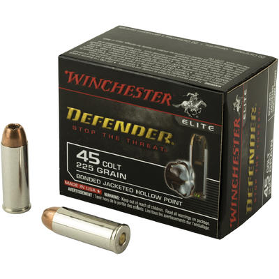 Winchester Ammo Elite PDX1 Defender 45 Colt (LC) B