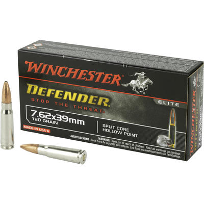 Winchester Ammo Supreme AK-47 7.62x39mm PDX 120 Gr