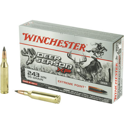 Winchester Ammo XP 243 Winchester 95 Grain Extreme