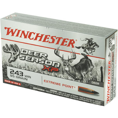 Winchester Ammo XP 243 Winchester 95 Grain Extreme