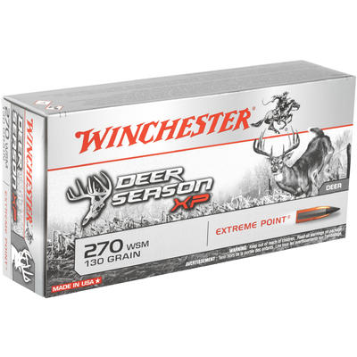 Winchester Ammo XP 270 WSM 130 Grain Extreme Point