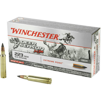 Winchester Ammo XP 223 Remington 64 Grain Extreme