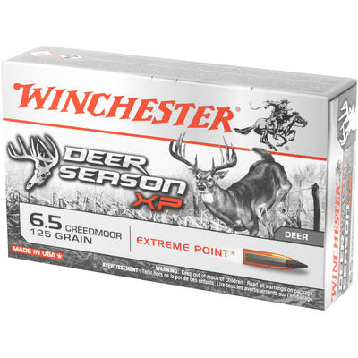 Winchester Ammo XP 6.5 Creedmoor 125 Grain Extreme