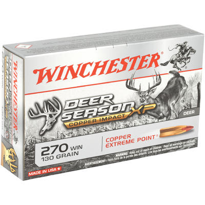 Winchester Ammo XP 270 Winchester 130 Grain EP Lea
