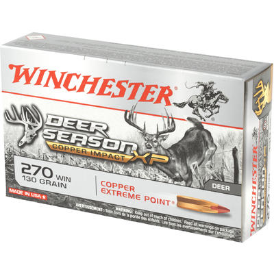 Winchester Ammo XP 270 Winchester 130 Grain EP Lea