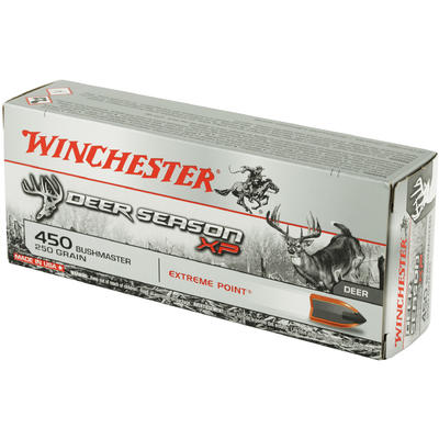 Winchester Ammo Deer XP 450 Bushmaster 250 Grain E