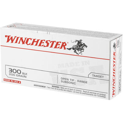 Winchester Ammo USA 300 Blackout 200 Grain FMJOT 2