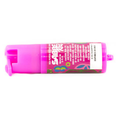 Sabre Designer Key Ring Pepper Spray 25 Bursts .75 Sabre Designer Key Ring Pepper Spray 25 Bursts .75