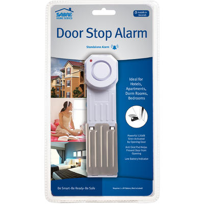 Sabre Home Series Door Stop Alarm 120dB White [HSD