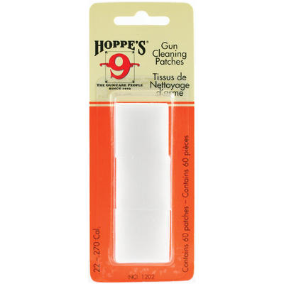 Hoppes Cleaning Supplies #2 Gun Patches .22 -.270