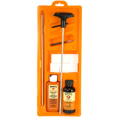 Hoppes Cleaning Kits Rifle 243/6mm Clam Pack [U243