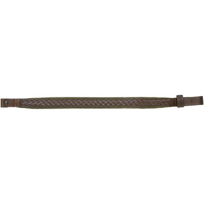 Allen Basket Weave Sling For Rifle Brown Leather [