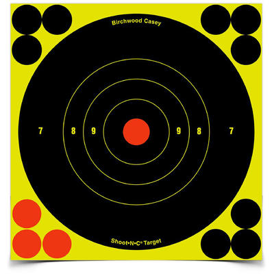 Birchwood Casey Shoot-N-C 5.5in Bulls-Eye 60 Pac [