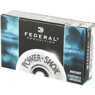 Federal Shotshells Power-Shok 12 Gauge 2.75in 12 P