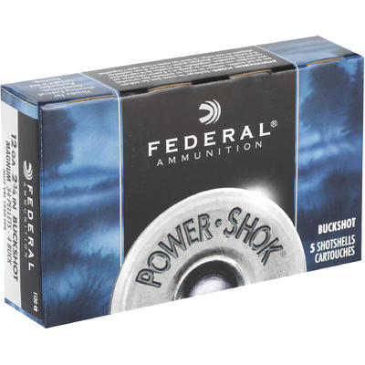 Federal Shotshells Power-Shok 12 Gauge 2.75in 34 P