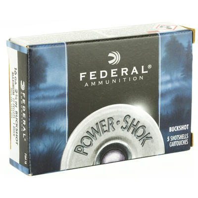Federal Shotshells Power-Shok 16 Gauge 2.75in 12 P
