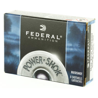 Federal Shotshells Power-Shok 16 Gauge 2.75in 12 P
